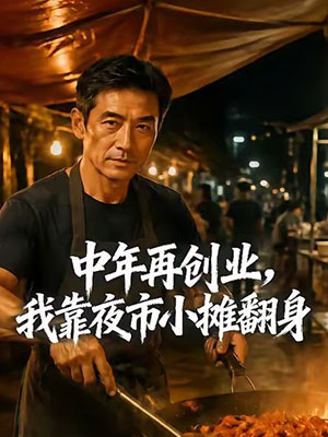 《中年再创业，我靠夜市小摊翻身》封面